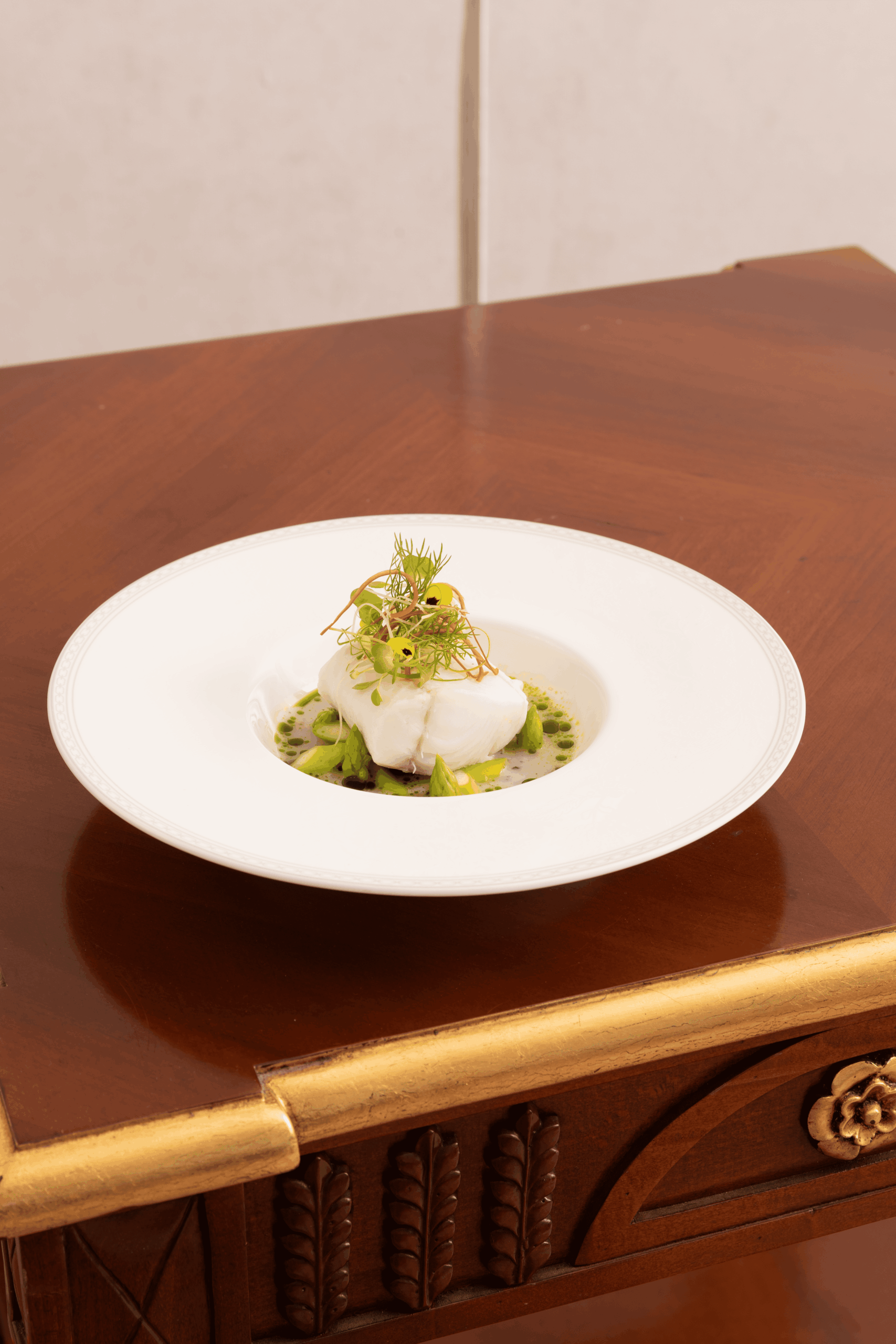 Cá Tuyết Đen Alaska Hấp Sốt Truffle