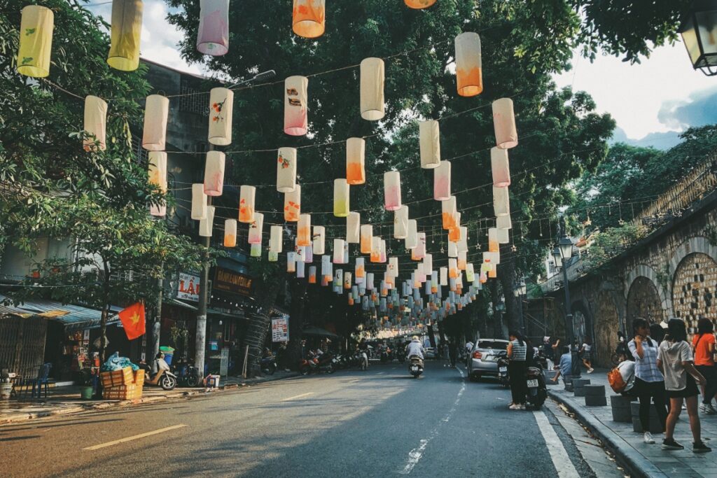 Phung Hung Street on Mid-Autumn Festival